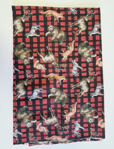 Woodland animals fabric x - woodland,