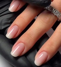 24x Short Square False Nails
