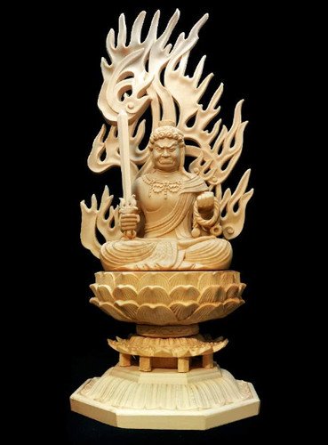 Buddha statue wood - statue,