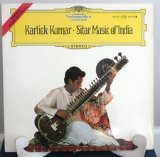 Sitar Music of India Kartick Kumar Vinyl Deutshe Grammophon 136551