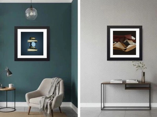 Square picture frame - picture,