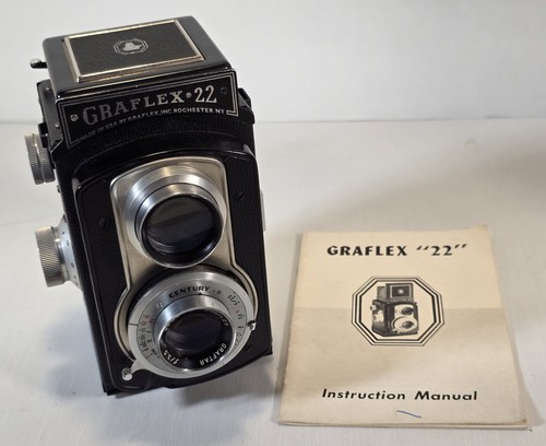 Graflex model 200 twin lens - graflex, 22