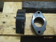 MGB  GT ROADSTER R/B OR CHROME BUMPER SU AIR FILTER SPACER BLOCKS BLACK  1 PAIR