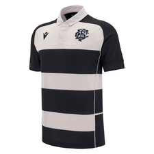 Macron OFFICIAL Barbarians 2024/25 Mens Home Rugby Shirt