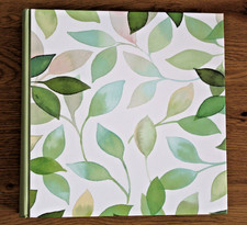Walther Season Green Leaves Traditional Photo Album - 100 Sides