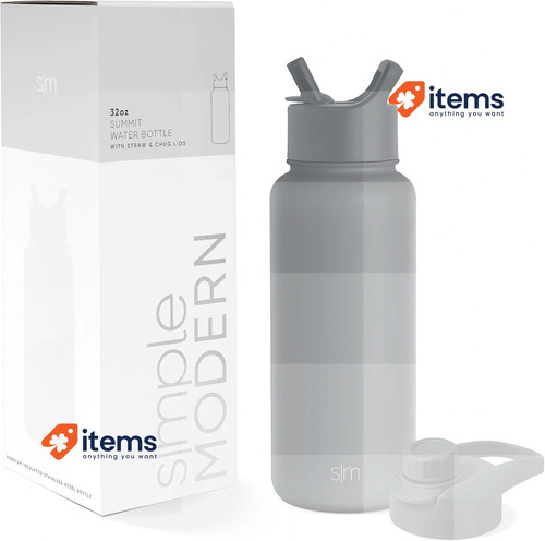 Simple modern water bottle - simple,