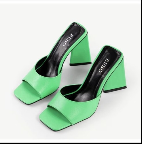 Bebo women green - bebo, mule