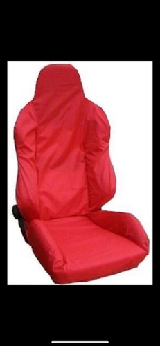 Car seat cover - cover, red