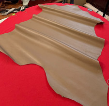 LIGHT BROWN Leather Hide Skin