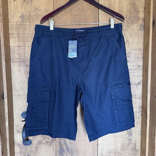 Primark mens cargo shorts navy - primark,