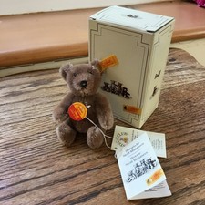 Steiff Historic Miniatures Original Classic Teddy Caramel 10cm -030109- Boxed