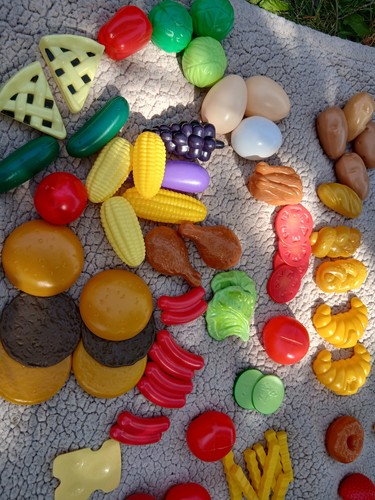 Play food bundle wooden and - wooden,