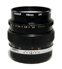 Olympus OM-System 50mm f/1.4 Zuiko MC Auto-S Lens