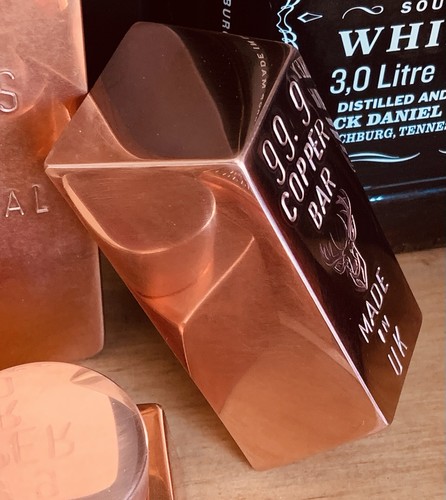 Stunning copper bullion - 99%,