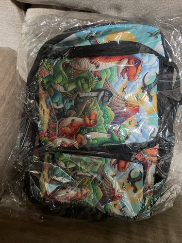 Dinosaur backpack large - dinosaur, with