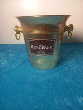 Louis Roederer Reims France Champagner Ice Bucket Gold colour. 