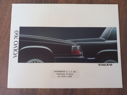 Volvo 760 1989 brochure - volvo,