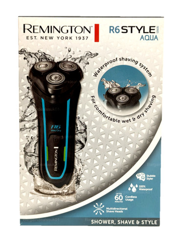 Remington mens shaver wet - r6,