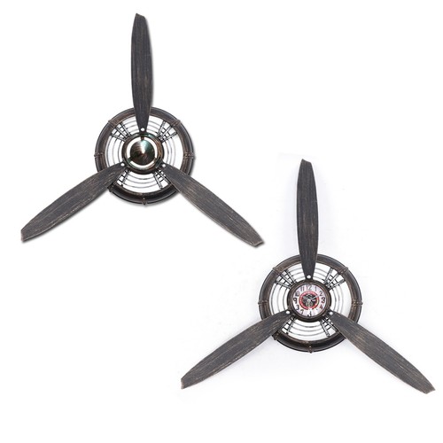 Propeller aeroplane metal wall - propeller,