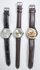 3x Men's Vintage Quartz