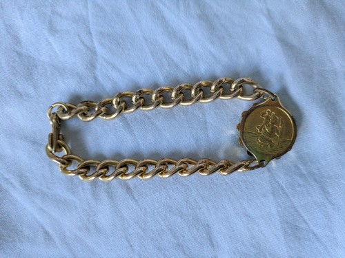 Sos talisman vintage - talisman, gold-tone