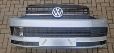 ❤❤ VW VOLKSWAGEN TRANSPORTER T6 2016-2019 FRONT BUMPER SILVER 7E5807221D damaged