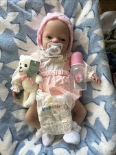 Girl's Full Body Silicone Baby