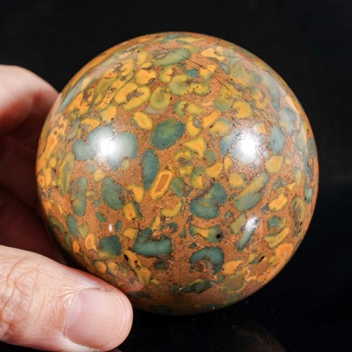539g 72mm natural fruit jasper - 72mm,
