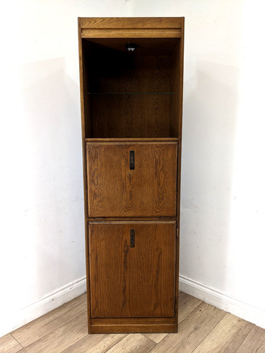 Display cabinet stag - cabinet, mahogany