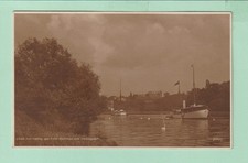 Surrey postcard - The Thames Between Richmond & Twickenham - Judges Rp - Unp