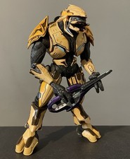 Halo 3 Yellow Tan Combat Elite 5.5" Action Figure Mcfarlane
