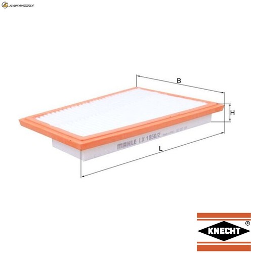 Air filter 1850 - 1850/2, for
