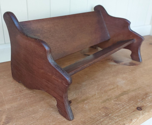 Vintage dark oak - , book