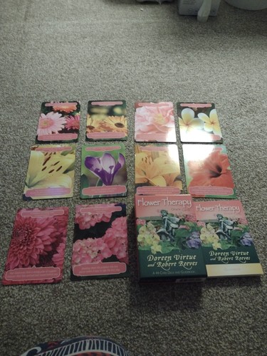 Flower therapy oracle cards - therapy,,