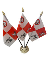 Girl Guides 3 Flag Flags Desk