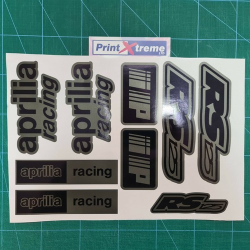 Aprilia rs125 decals - rs125,