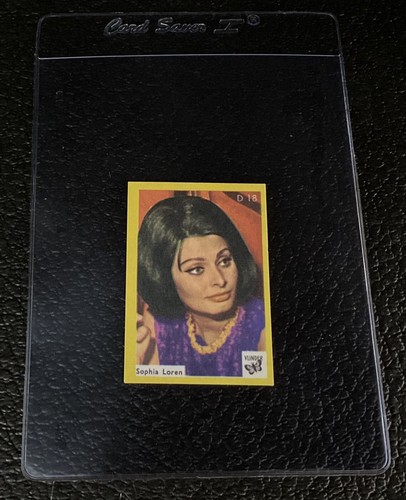 Sophia loren trading card 1969 - card,