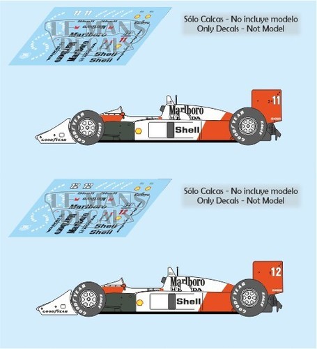 Decals mclaren mp4 monaco gp - decals,