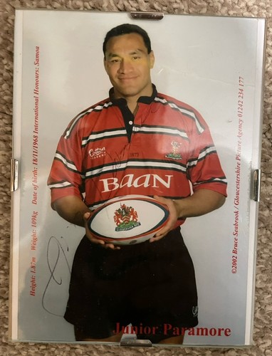 Signed photo junior - signed, of