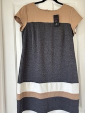 BHS Women’s Grey/Camel/Ivory