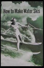 Water ski skis - water,