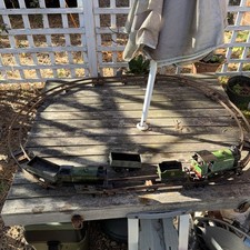 Vintage 00 Hornby Meccano, Clockwork Tin Train Set Items and Track 