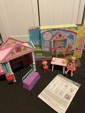 Barbie Club Chelsea Two-Story Playhouse Playset and Teddy Bear