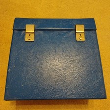 12" Vinyl Record Case Blue