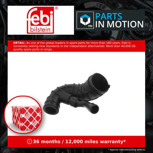 Air filter hose - filter, fits