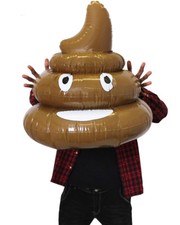 GIANT INFLATABLE POO EMOJI