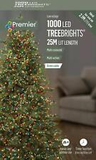 Christmas Lights 1000 LED 25m Multicolour Multi Function Premier Decorations