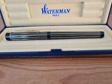 Sheaffer Targa Fountain Pen Regency Brass And Black Stripe Large Classic Version