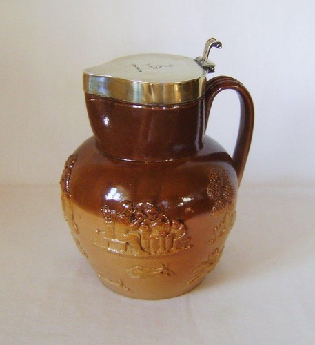 Antique pint stoneware - antique, 3