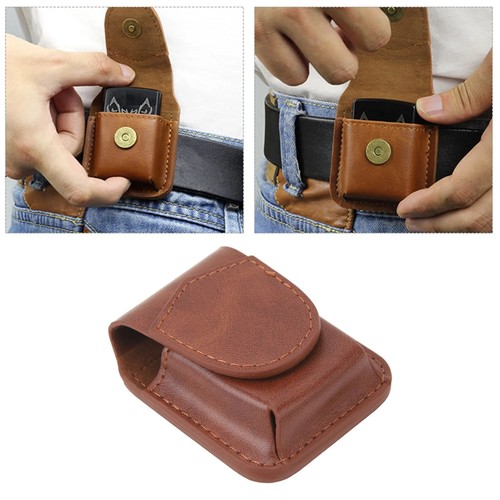 Leather lighter case handmade - lighter,